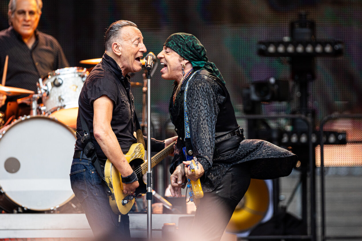 Bruce Springsteen – Der Boss und seine E Street Band auf Besuch im hohen Norden. – Bruce und Steven.