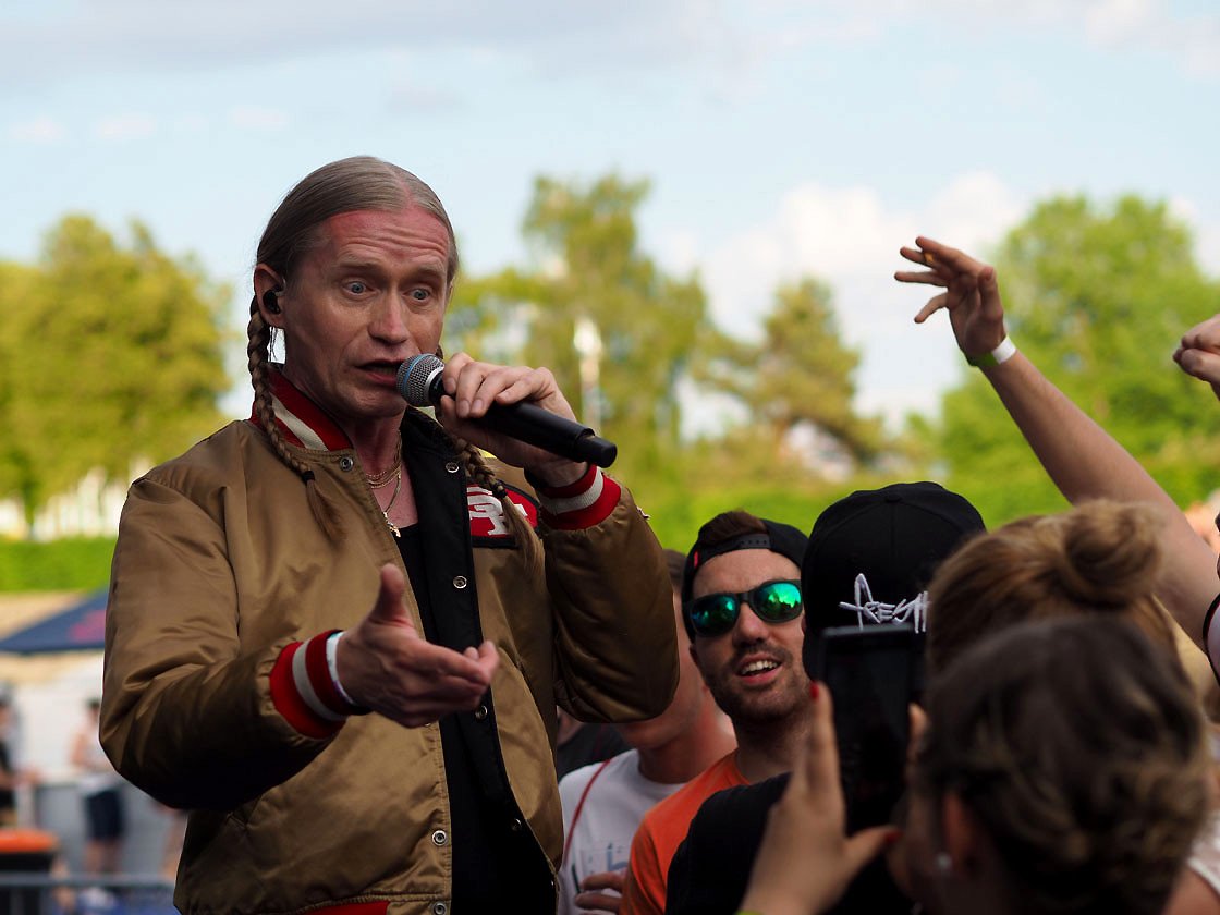 Die Fotos zum Hip Hop-Event am Bodensee – Ein Mann des Volkes.