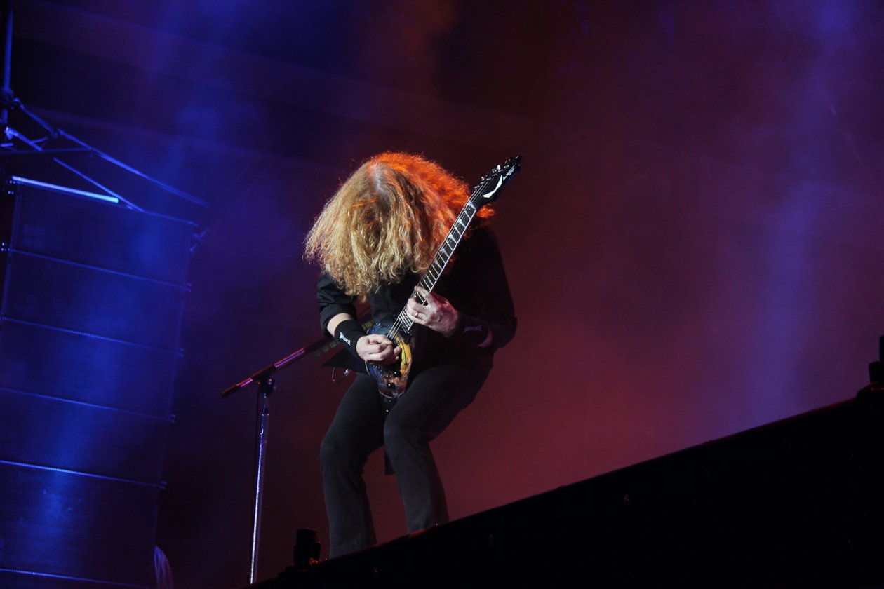 Zur 28. Ausgabe mit Alice Cooper, Megadeth, Marilyn Manson, Accept, Volbeat u.v.a. wurde extra eine Bierpipeline verlegt. – Megadeth 2017.
