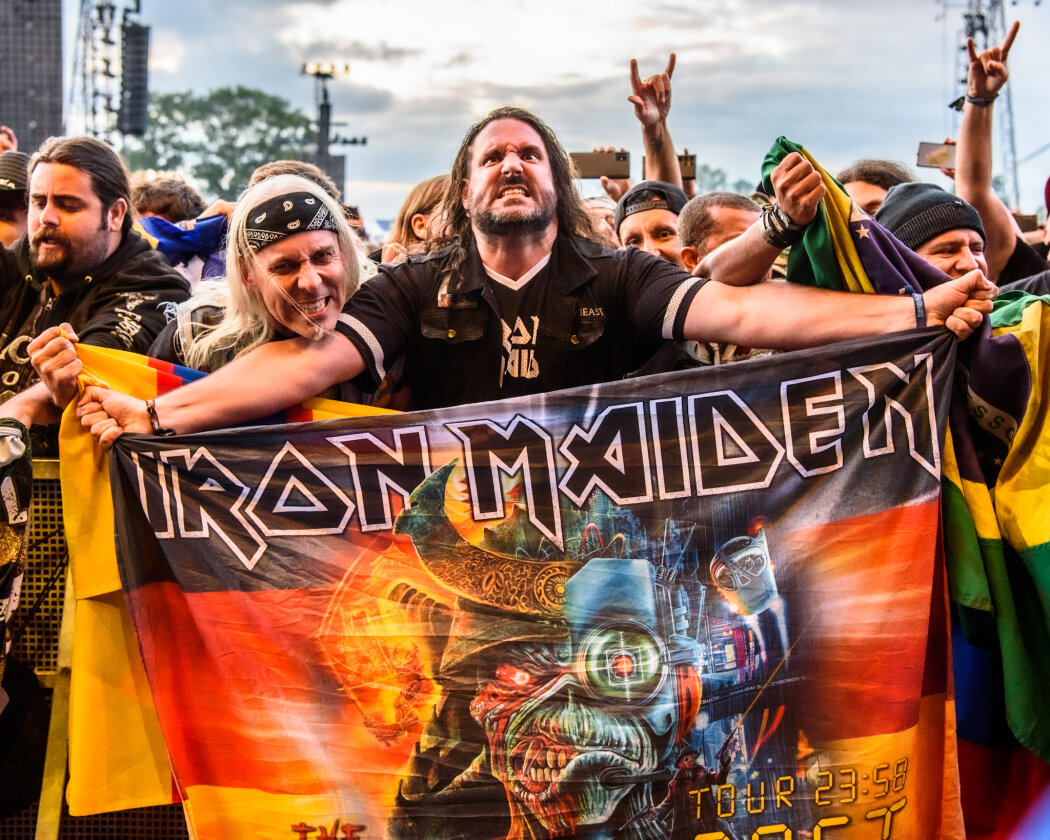 Iron Maiden – Eines der unbestrittenen Highlights der 32. Wacken-Ausgabe: Bruce Dickinson und Co. – Fans.