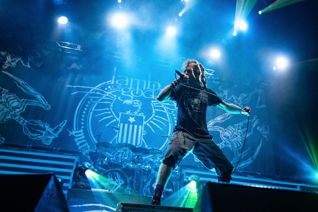 Support auf Slayers Farewell-Tour. – Lamb Of God.