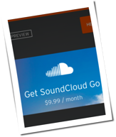 Streaming-Dienst: Soundcloud startet Bezahl-Abo