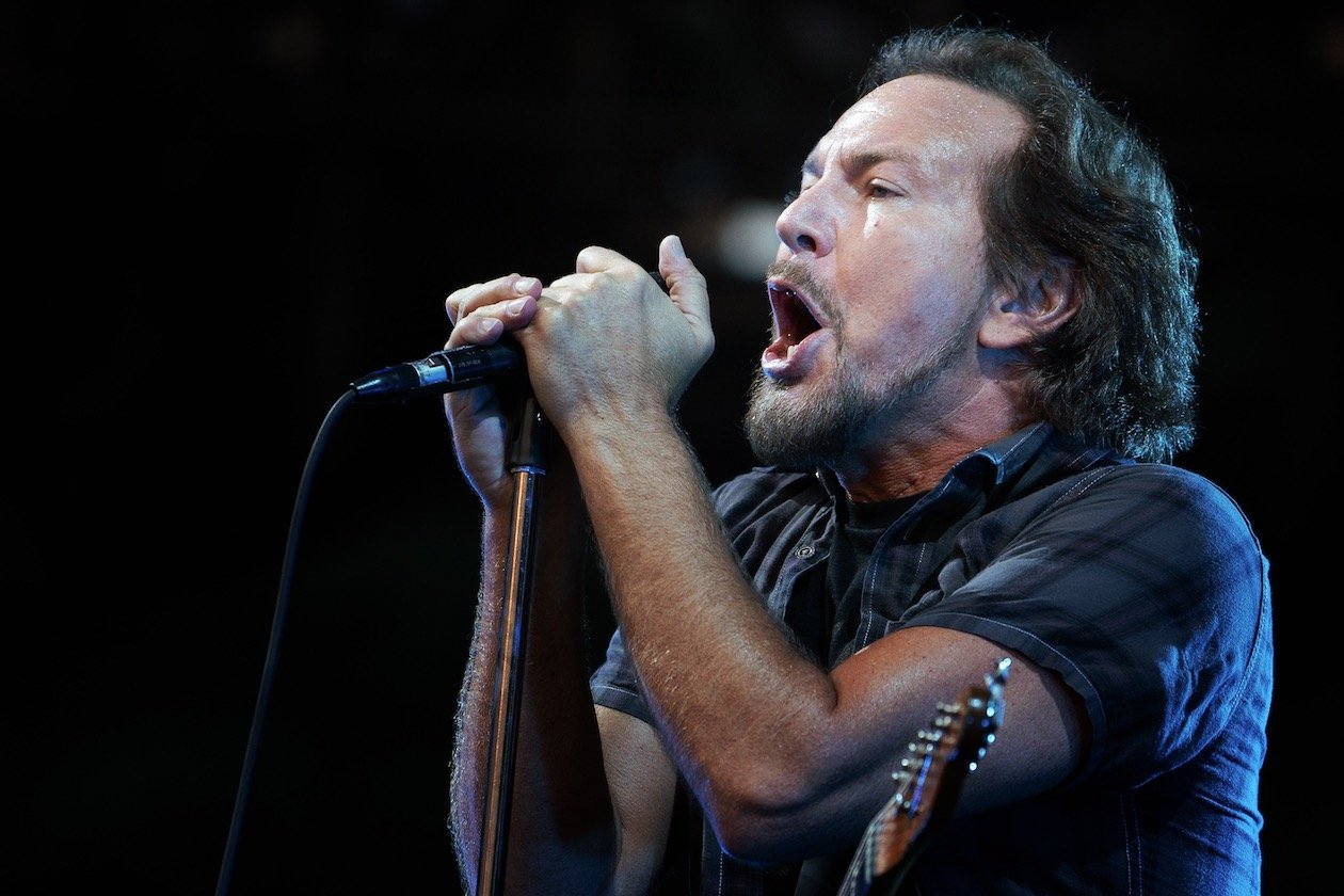 Pearl Jam – Eddie V edder und Co. begeistern die ausverkaufte Waldbühne. – Eddie Vedder.