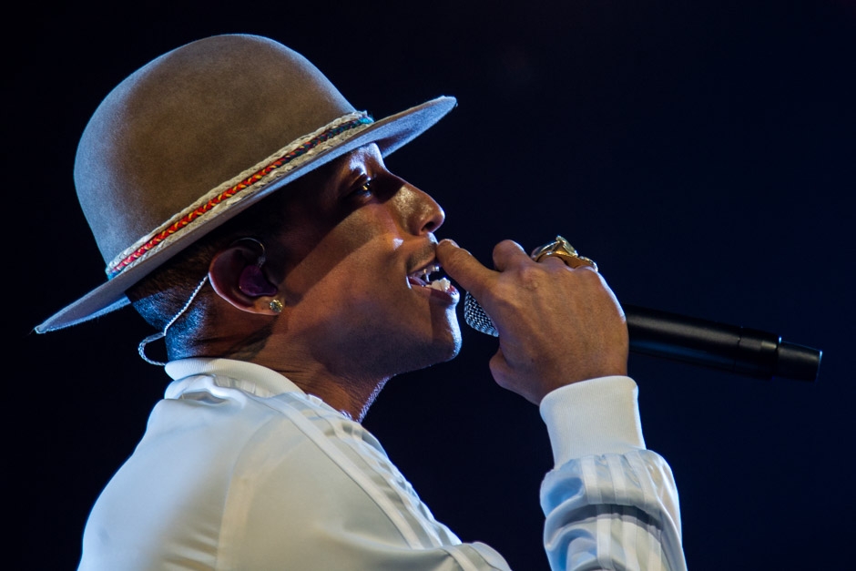 Pharrell Williams – A happy Superstar! – Pharrell in Düsseldorf.