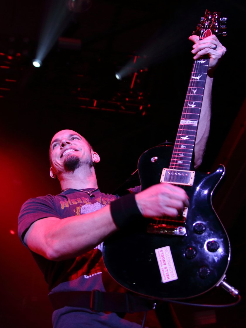 Alter Bridge – Myles Kennedy, Mark Tremonti und Bande auf The Last Hero-Tour. – Vor allem bei Mark Tremonti.