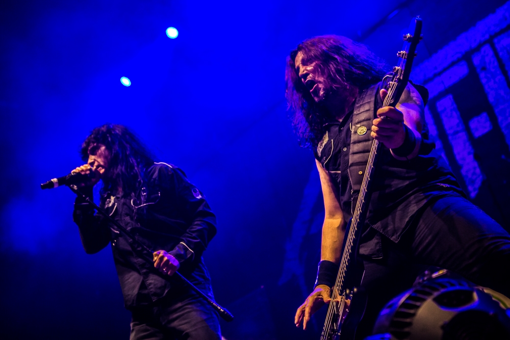 Anthrax – Beinharter Slayer-Support: Scott Ian und Co. – Joey und Frank.