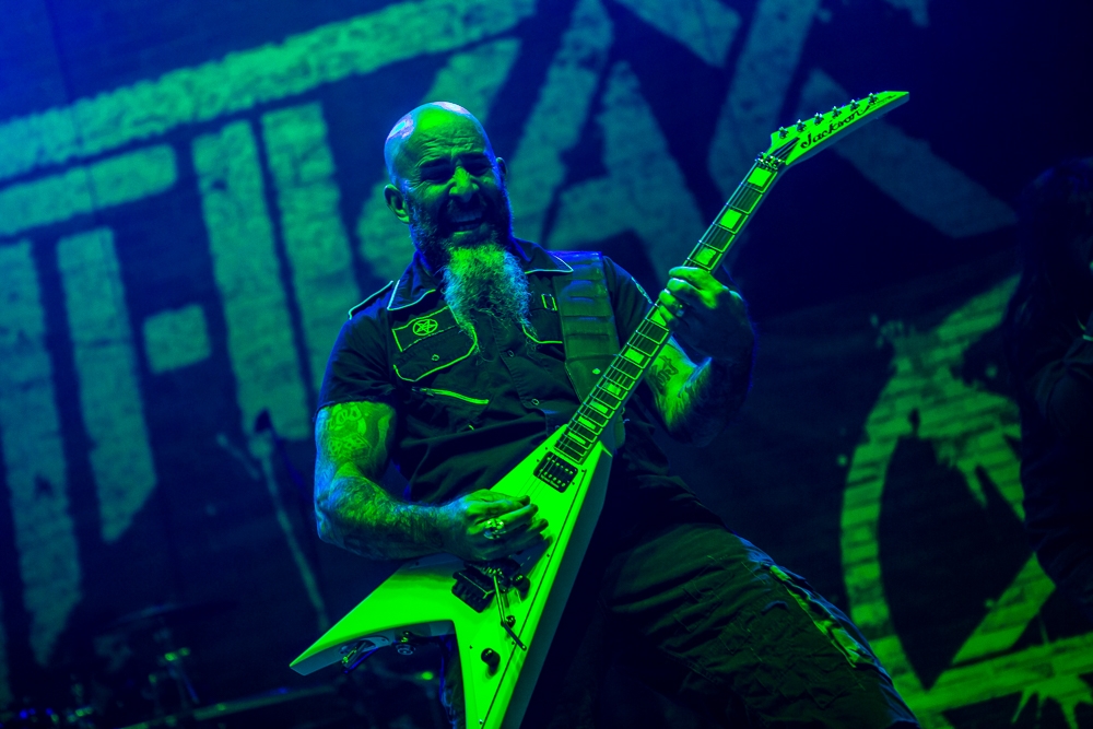 Beinharter Slayer-Support: Scott Ian und Co. – Mr. Anthrax.