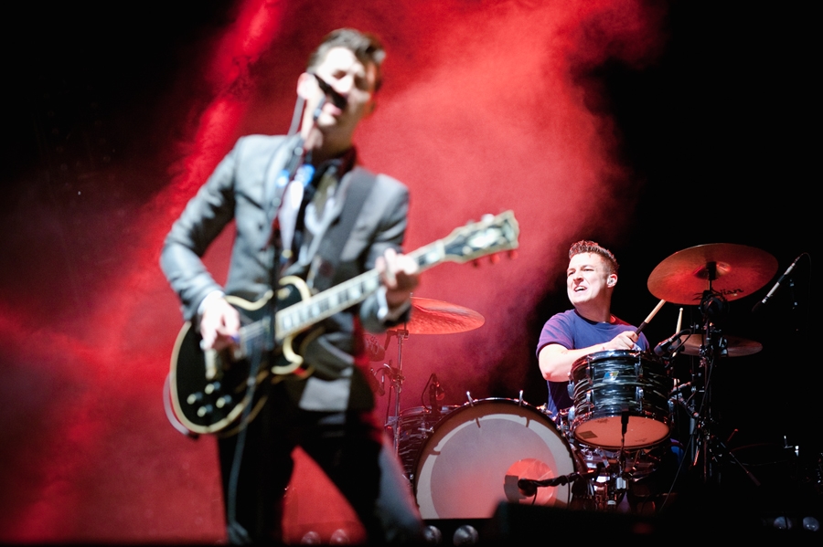 Headliner am Samstag. – Arctic Monkeys.