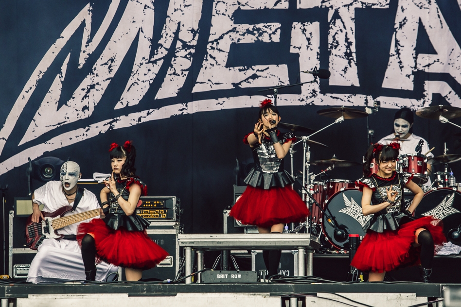 Babymetal – Voller Einsatz on stage: Metal à la Japan. – Ein Highlight bei Rock im Revier.