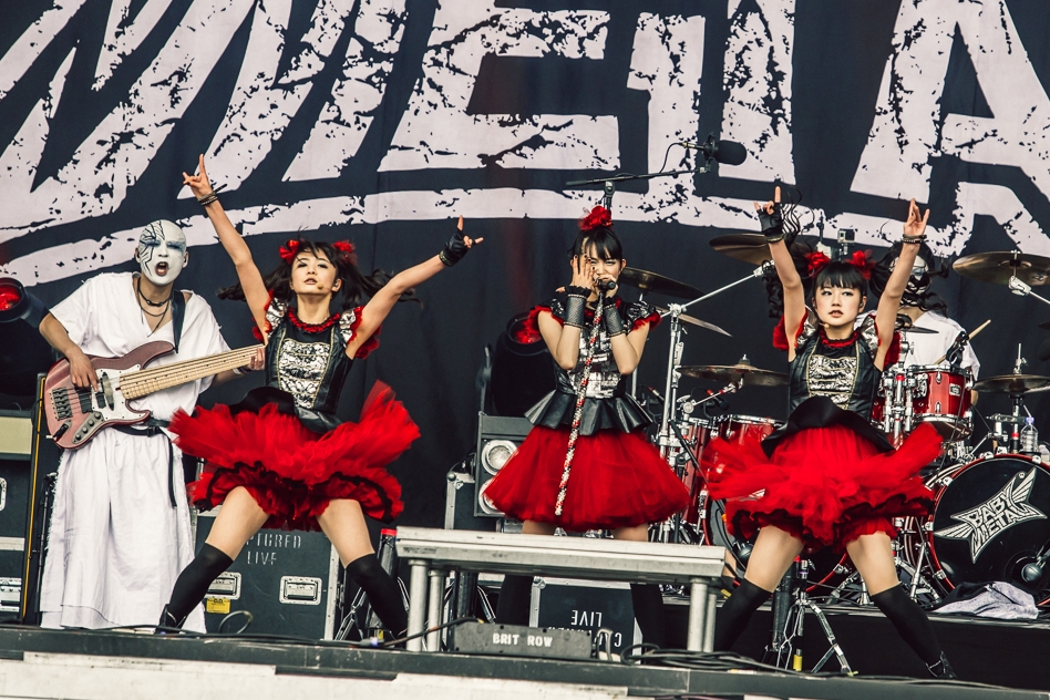 Babymetal – Voller Einsatz on stage: Metal à la Japan. – Und zwar Baby.