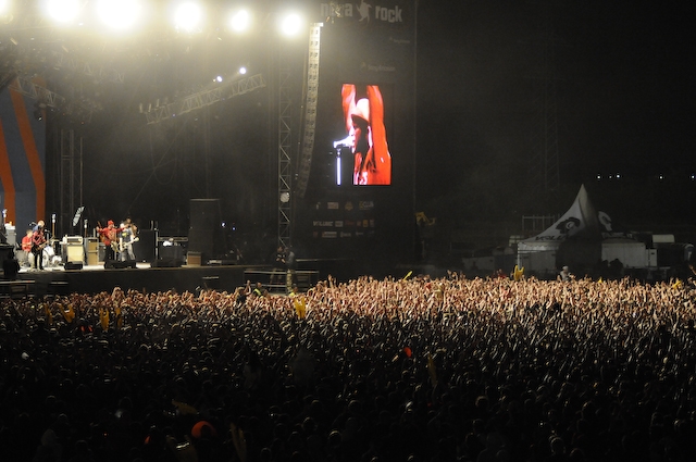 Beatsteaks live beim österreichischen Nova Rock-Festival. – 