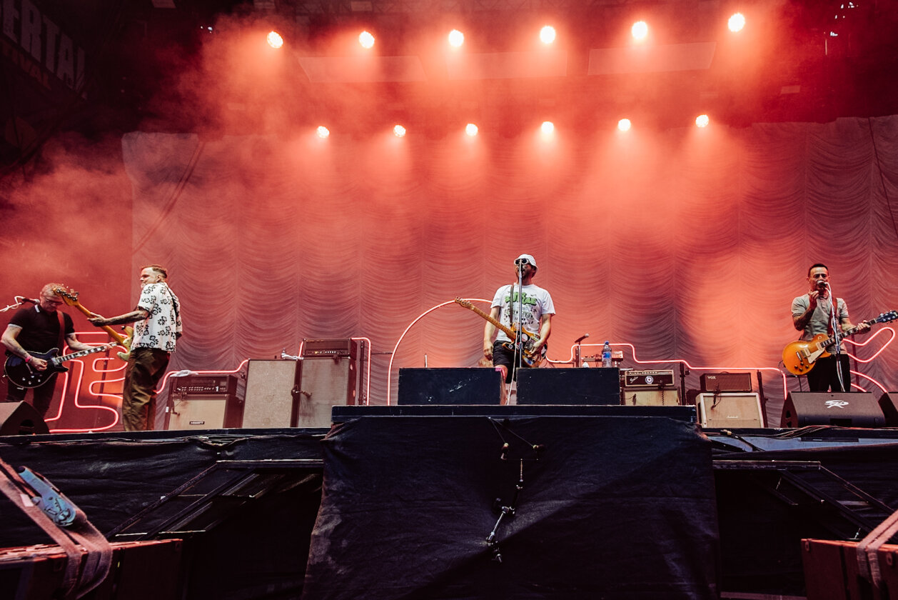 Die Berliner lieferten gleich am ersten Festivaltag einen Abriss. – Beatsteaks.