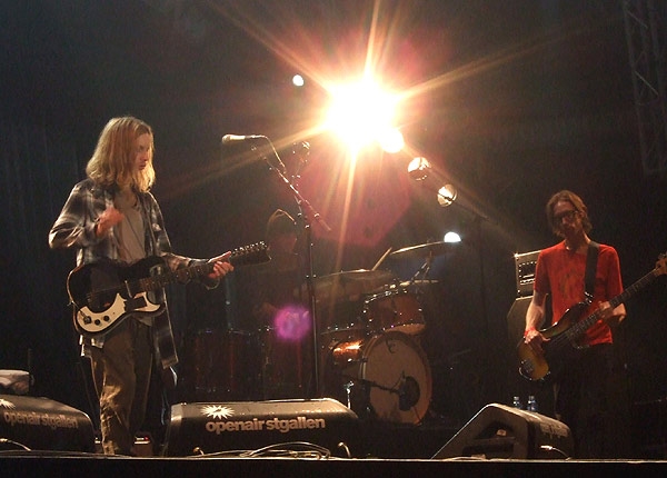 Beck als (gelangweilter) Headliner beim Open Air St. Gallen 2008. – 