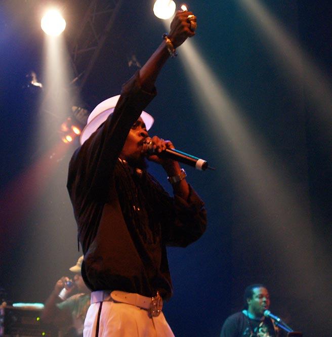 Beenie Man beim Afro-Pfingsten 2007 in Winterthur. – 