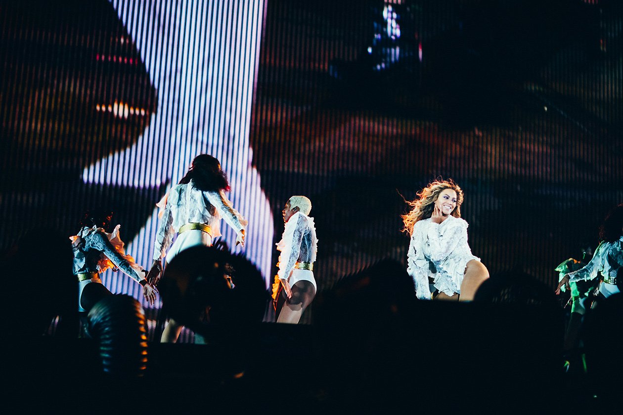 Auf "Formation World"-Tour gastierte Beyoncé auch in Deutschland. – Sie schenkt ein Lächeln ...