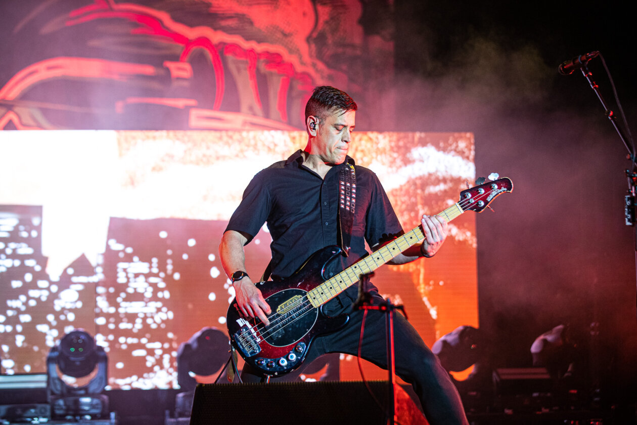 Die Kanadier waren eines der Highlights am dritten Rock- und Metal-lastigen Festivaltag. – Billy Talent.