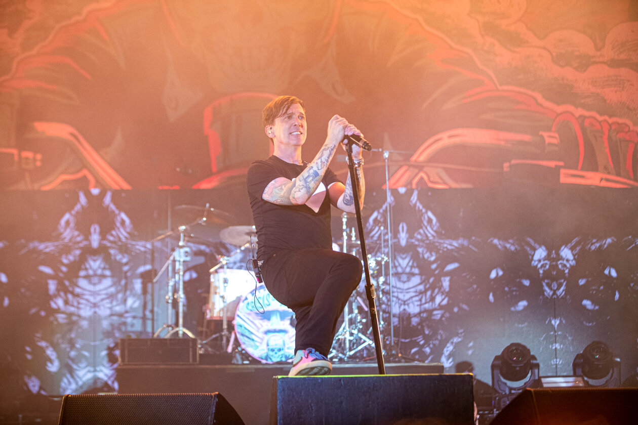 Die Kanadier waren eines der Highlights am dritten Rock- und Metal-lastigen Festivaltag. – Billy Talent.