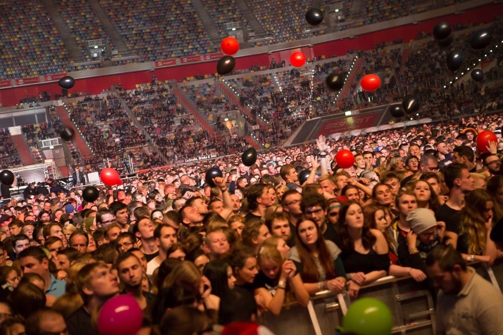 Die Broilers spielten für längere Zeit ihr letztes Konzert - natürlich in Düsseldorf. – In der Esprit Arena.