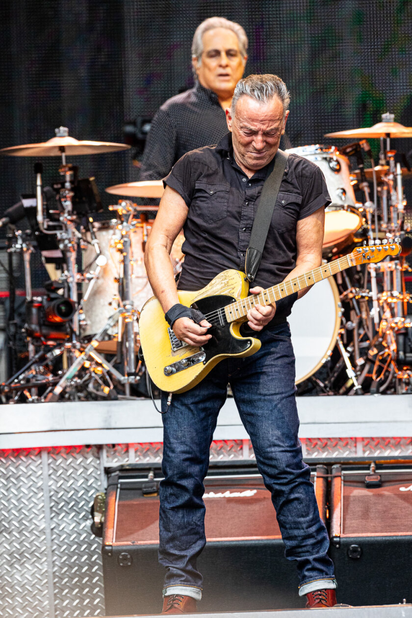Bruce Springsteen – Max Weinberg an den Drums.