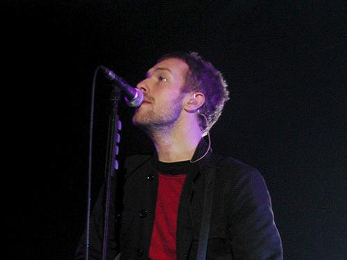 Coldplay – Der Martinsche Hüftschwung in Zürich, April 2003. – 