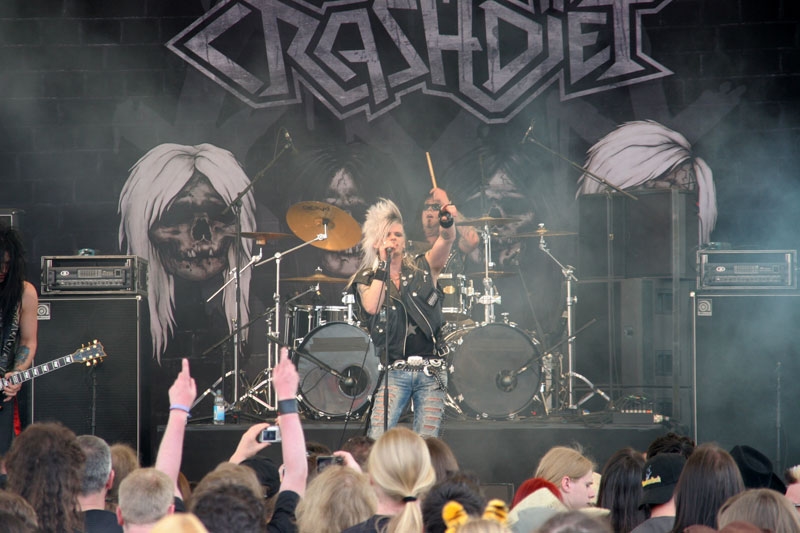 Rocken live doch mehr als auf CD. – Crashdiet