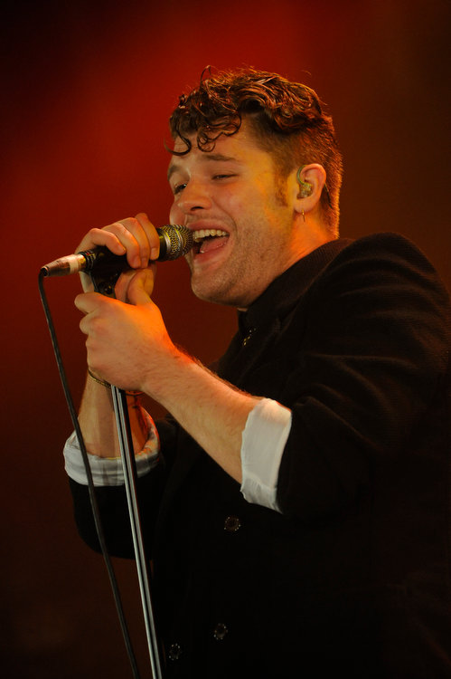 Von down under an die Oos: Daniel Merriweather. – Daniel Merriweather live beim New Pop Festival 2009