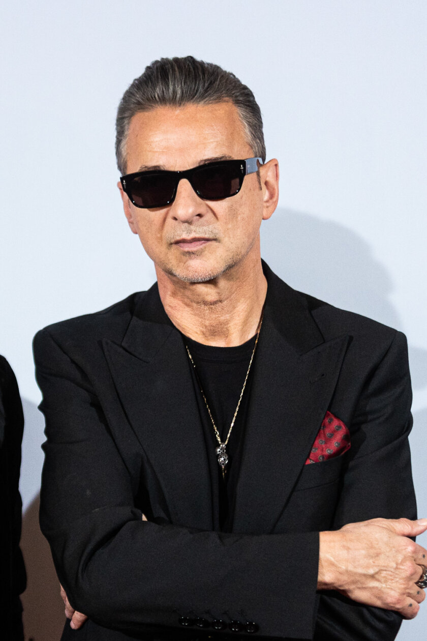 Depeche Mode – Die verbliebenen DM-Köpfe in der Hauptstadt: Martin Gore und Dave Gahan. – Man überlege, Lieblingssongs von Andy Fletcher zu integrieren, so Gahan.