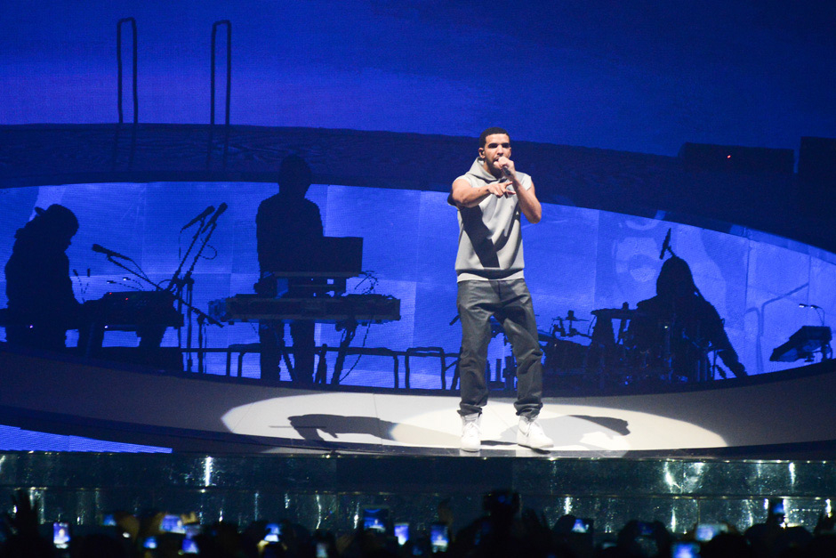 Drake – Drake und Band.