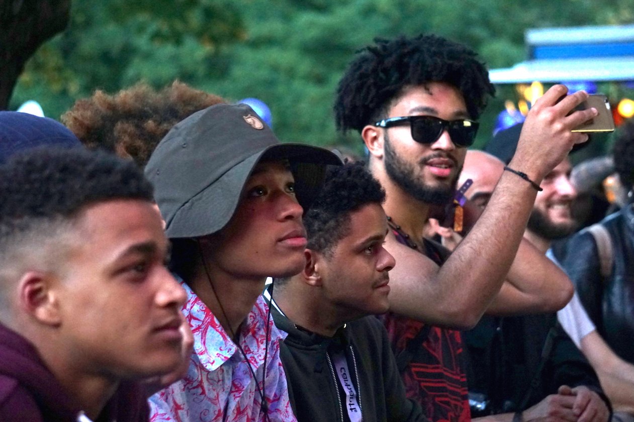 Die Fotos vom Festival auf der Galopprennbahn. – Auf der Carhartt WIP Stage. .