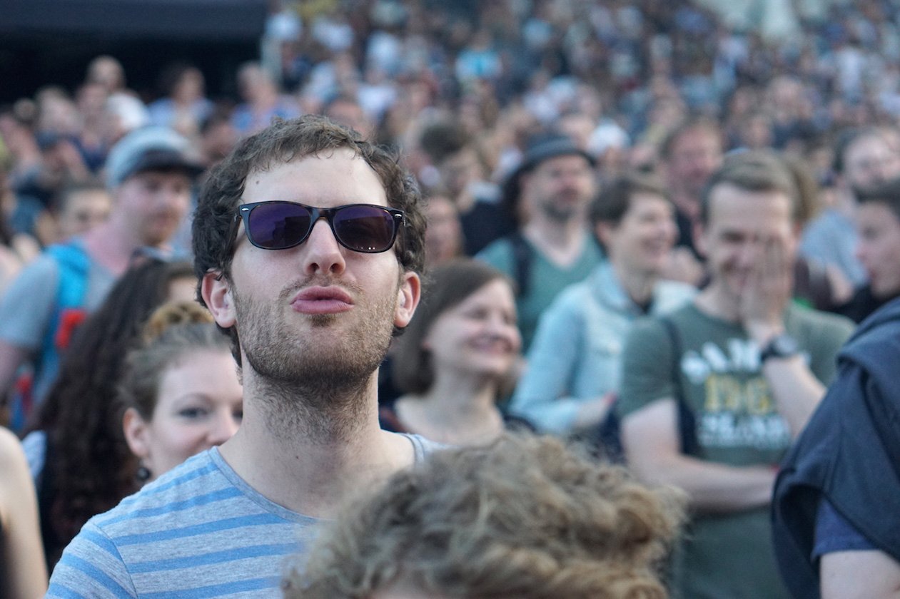 Die Fotos vom Festival auf der Galopprennbahn. – Sie hätten auch als Headliner getaugt. 