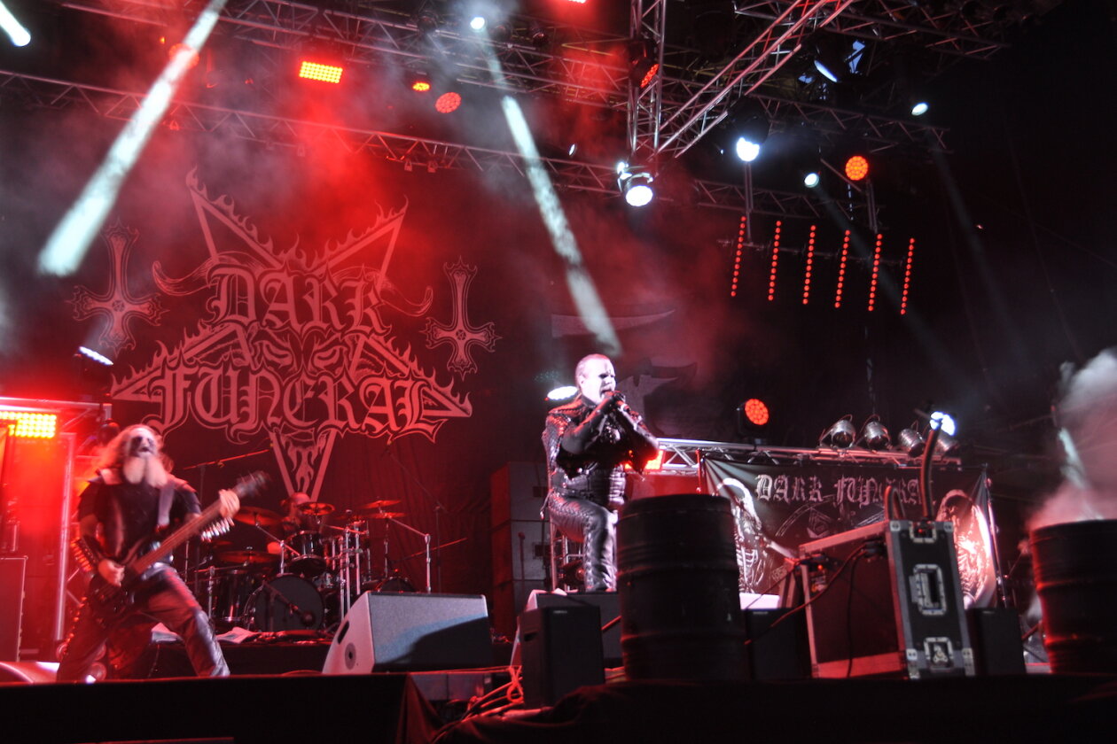 Düster, düster, am düstersten: Mayhem, Cannibal Corpse, Dismember, Alcest, Dark Funeral u.a. beim Extreme Metal-Festival in Thüringen. – Dark Funeral.