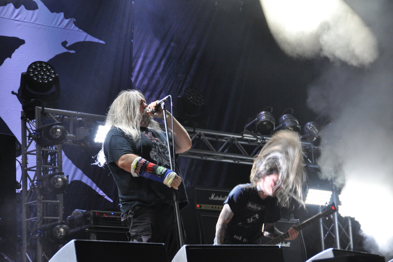 Düster, düster, am düstersten: Mayhem, Cannibal Corpse, Dismember, Alcest, Dark Funeral u.a. beim Extreme Metal-Festival in Thüringen. – Dismember - Headliner des dritten Festivaltages.
