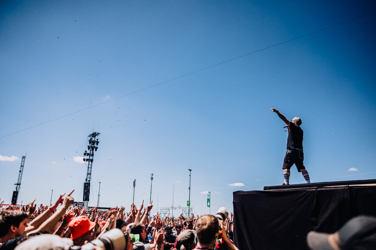 Das Finale am Sonntag mit Corey Taylor, Parkway Drive, Kraftklub, Hatebreed, Machine Head, H-Blockx u.a. – H-BLOCKX.