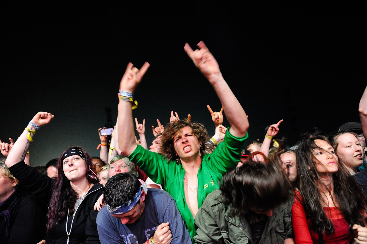 Der Festivalsamstag in der Vulkaneifel. – Bullet-Fans.