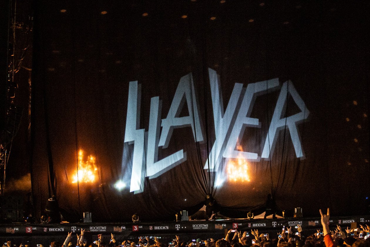 Tool, Die Ärzte, Slipknot, Slayer, Marteria &amp; Casper u.v.a. stürmen den Ring. – Slayer.