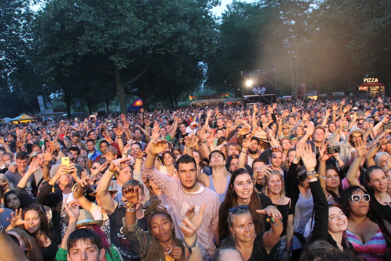 Rot-Gelb-Grün in Mülheim an der Ruhr. – Gute Stimmung.