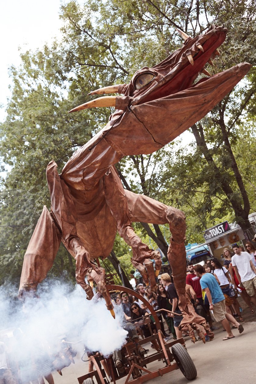 Acht Tage, über 60 Bühnen - Hunderttausende aus der ganzen Welt feiern auf der Budapester Donauinsel. – Ein Monster!