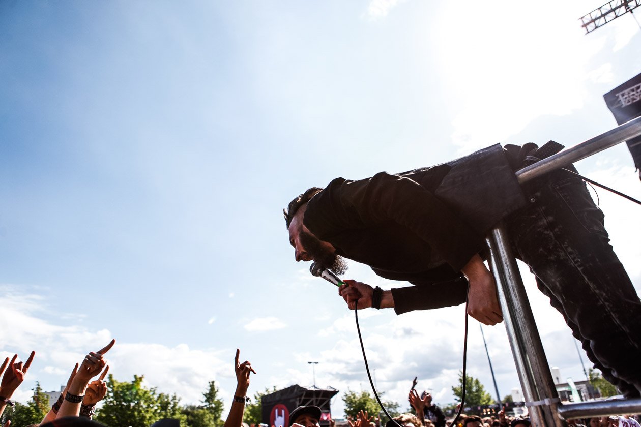 Metalcore, Punk etc. - ein Tag Nackenschmerzen in Münster. – Caliban.