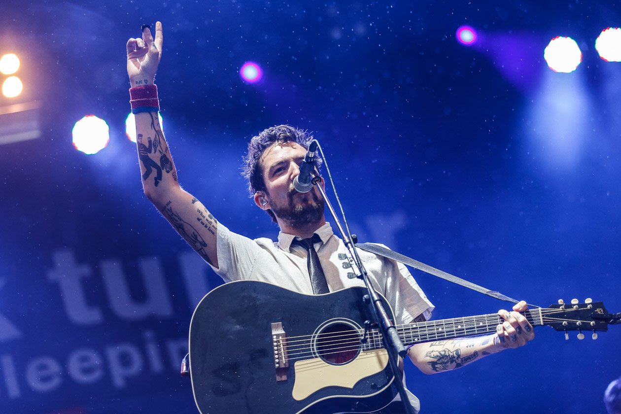 Metalcore, Punk etc. - ein Tag Nackenschmerzen in Münster. – Frank Turner & The Sleeping Souls.