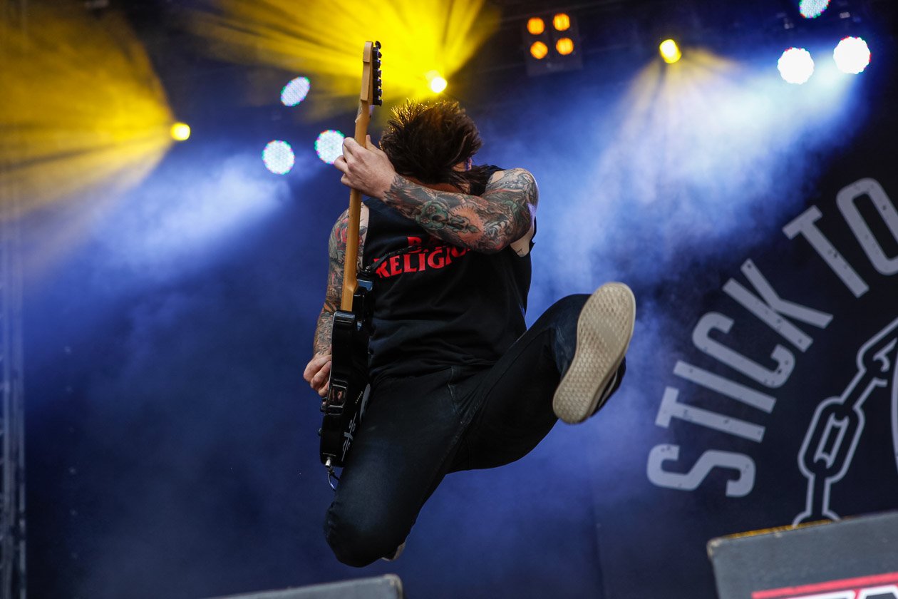 Metalcore, Punk etc. - ein Tag Nackenschmerzen in Münster. – Stick To Your Guns.