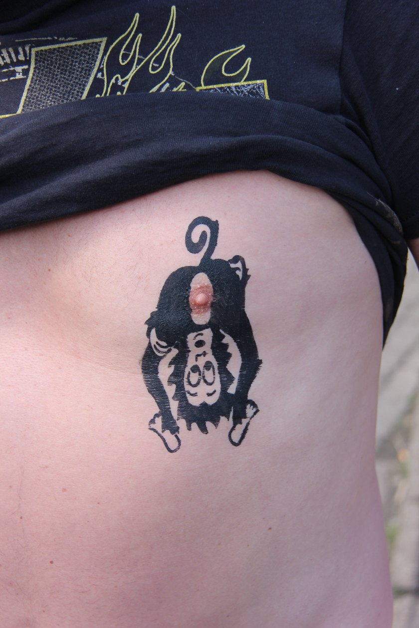 Die 27. Auflage des Metal-Monsters in dem kleinen Dorf Wacken in Schleswig-Holstein. – Cooles Tattoo.