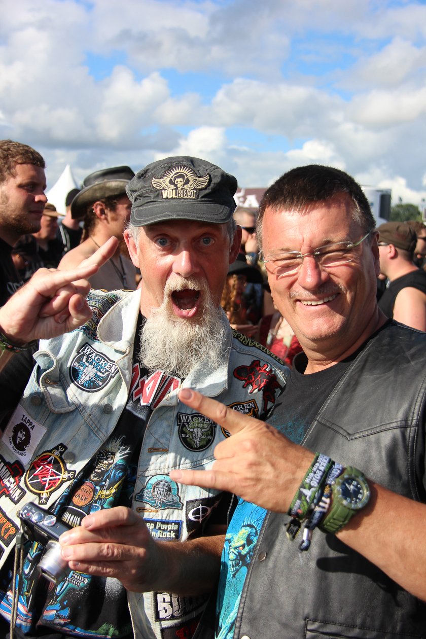 Die 27. Auflage des Metal-Monsters in dem kleinen Dorf Wacken in Schleswig-Holstein. – Oldies are ...