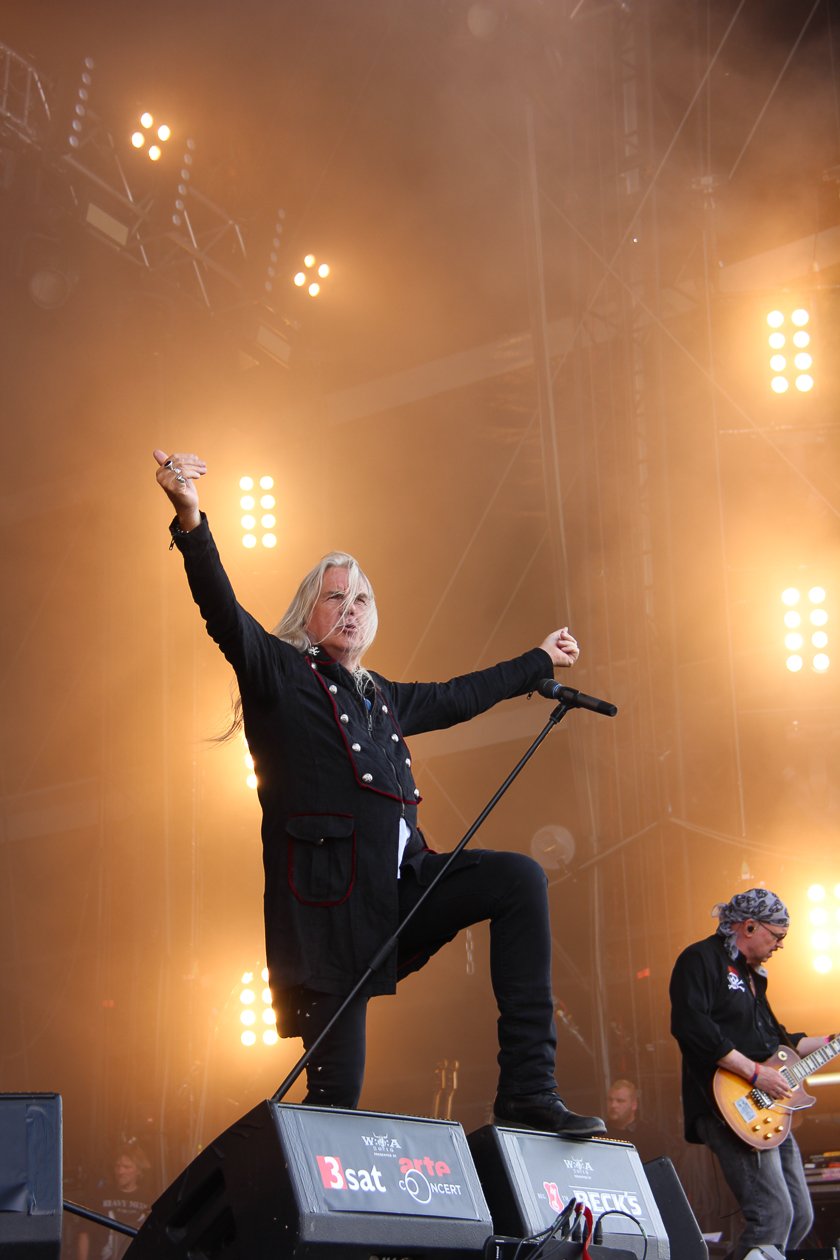 Die 27. Auflage des Metal-Monsters in dem kleinen Dorf Wacken in Schleswig-Holstein. – Saxon.