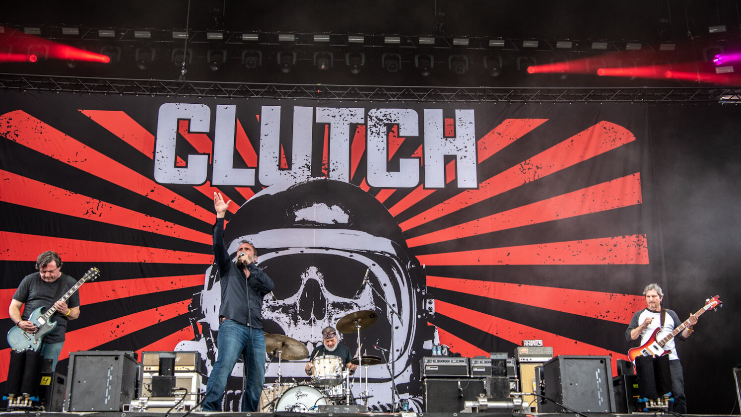 Keine Gnade auch am Wochenende: Slipknot, In Extremo, Clutch, Lacuna Coil, Behemoth live. – Clutch.