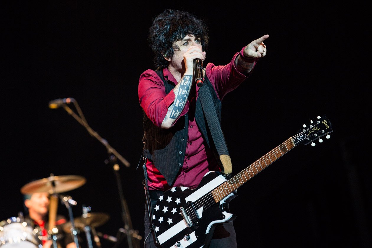 Green Day – Großes Besteck: Der Freitags-Headliner in Scheeßel. – Billie Joe Armstrong