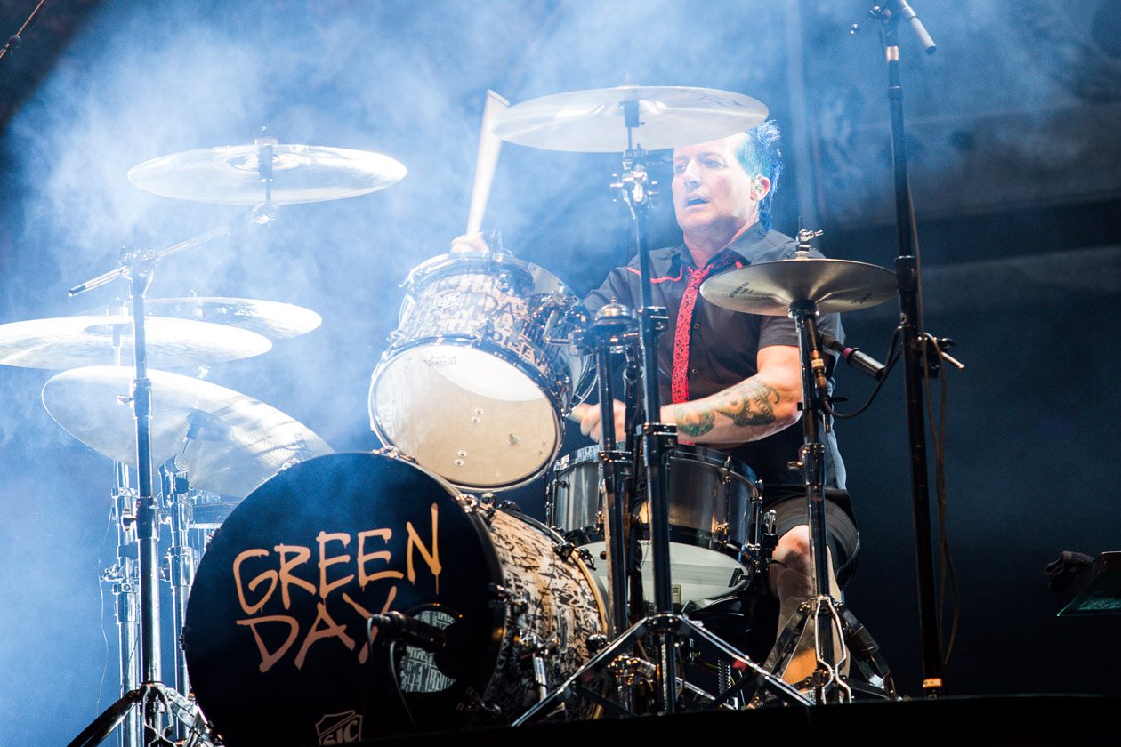 Green Day – Großes Besteck: Der Freitags-Headliner in Scheeßel. – Tré am Kit.