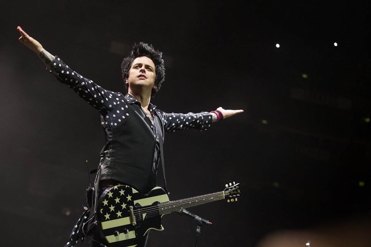 Green Day – Billie Joe Armstrong.