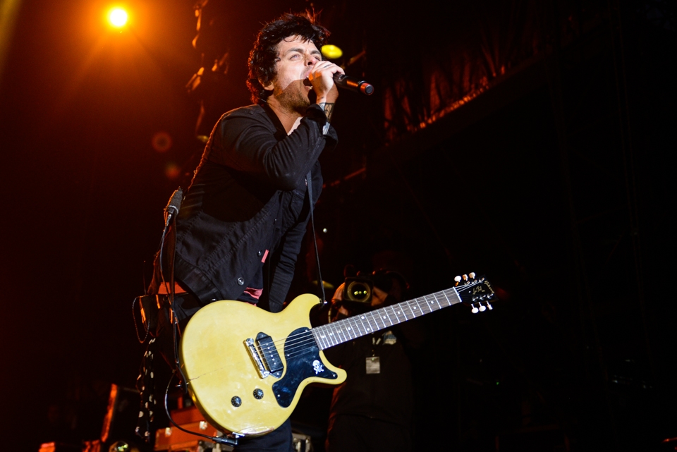Headliner am Sonntag: Billie Joe Armstrong und Co. – Green Day.