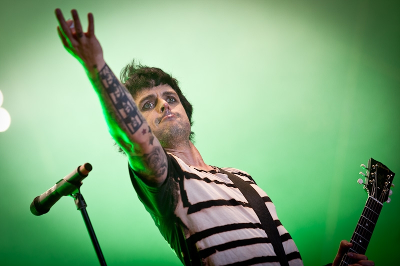 Green Day – Billie Joe Armstrong und Co. rocken die Meute bei jeder Temperatur. – Billie Armstrong.