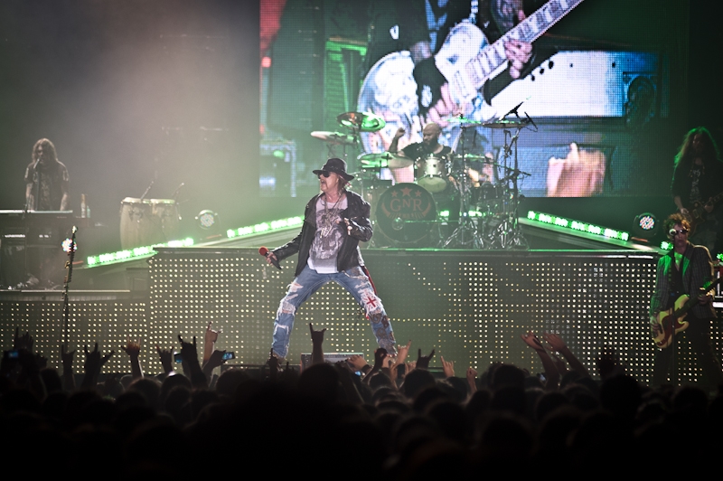 Guns N' Roses – 80er-Hardrock-Nostalgie in der St. Jakobshalle.